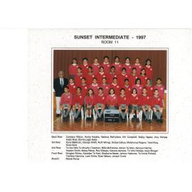 "Sunset Intermediate School Room 11 1997"