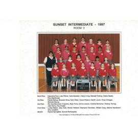 "Sunset Intermediate School Room 3 1997"