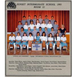 "Sunset Intermediate School 1993, Room 12"