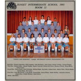 "Sunset Intermediate School 1993, Room 11"