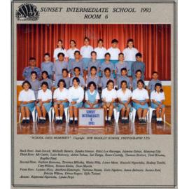 "Sunset Intermediate School 1993, Room 6"