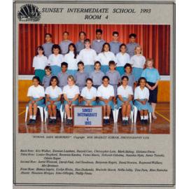 "Sunset Intermediate School 1993, Room 4"