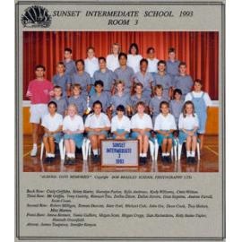 "Sunset Intermediate School 1993, Room 3"