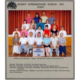 "Sunset Intermediate School 1993, staff"