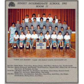 "Sunset Intermediate School 1992, Room 11"