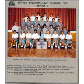 "Sunset Intermediate School 1992, Room 8"