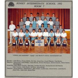 "Sunset Intermediate School 1992, Room 7"