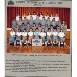 "Sunset Intermediate School 1992, Room 5"