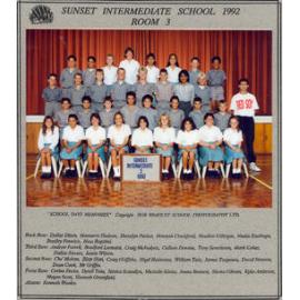 "Sunset Intermediate School 1992, Room 3"