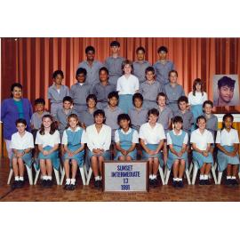 "Sunset Intermediate School 1991, R 13"