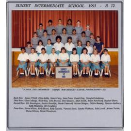 "Sunset Intermediate School 1991, R 12"