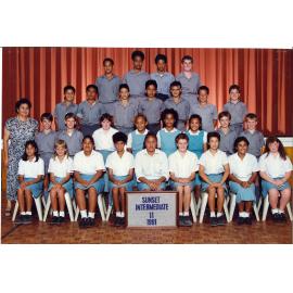 "Sunset Intermediate 11 1991"