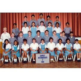 "Sunset Intermediate 7 1991"