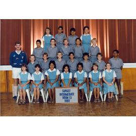 "Sunset Intermediate Room 13 1988"