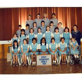 "Sunset Intermediate Room 6 1988"