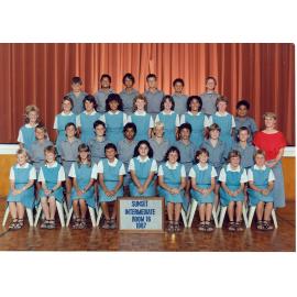 "Sunset Intermediate Room 16 1987"