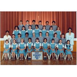 "Sunset Intermediate Room 13 1987"