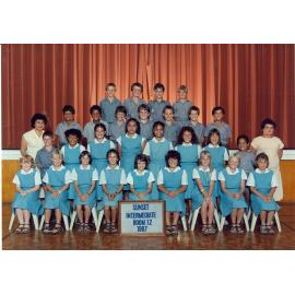 "Sunset Intermediate Room 12 1987"