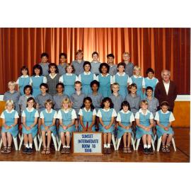 "Sunset Intermediate Room 16 1986"