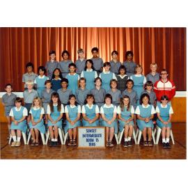 "Sunset Intermediate Room 15 1986"