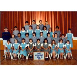 "Sunset Intermediate Room 10 1986"