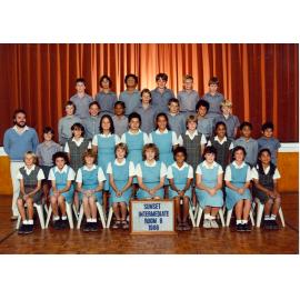 "Sunset Intermediate Room 8 1986"