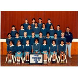 "Sunset Intermediate Room 15 1985"