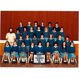 "Sunset Intermediate Room 13 1985"