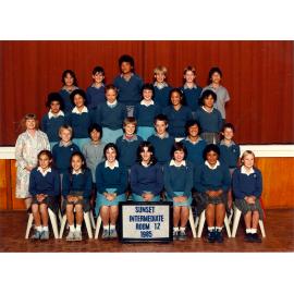 "Sunset Intermediate Room 12 1985"