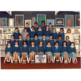 "Sunset Intermediate Room 16 1983"