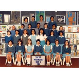 "Sunset Intermediate Room 8 1983"