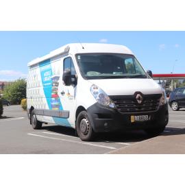 Photograph of Rotorua Library's delivery van, 2017