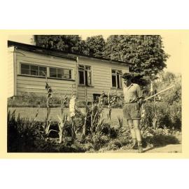 Photograph of Tui Ridge farmhouse, ca.1957