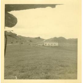 Photograph of Tui Ridge building in progress, ca.1959