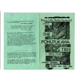 'The Pohutukawa Tree', Rotorua Little Theatre Society, 1966 [programme]