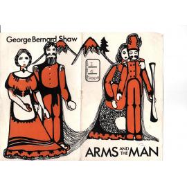 'Arms and the Man', Rotorua Little Theatre Society, 14 - 16 August 1972 [programme]