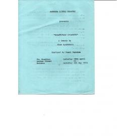 'Relatively Speaking', Rotorua Little Theatre Society, 1974 [programme]