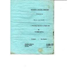 'Gas Light', Rotorua Little Theatre Society, 1974 [programme]