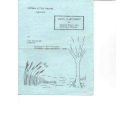 'Ladies in Retirement', Rotorua Little Theatre Society, 1976 [programme]