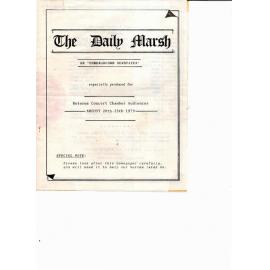 'The Incredible Vanishing', Rotorua Little Theatre Society, 1979 [programme]