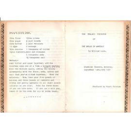 'The Belle of Amherst', Rotorua Little Theatre Society, 1981 [programme]