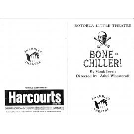 'Bone-Chiller', Rotorua Little Theatre Society, 1993 [programme]