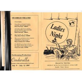 ‘Ladies Night’, Rotorua Little Theatre Society, 1997 [programme]