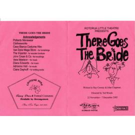'There Goes The Bride', Rotorua Little Theatre Society, 2002 [programme]