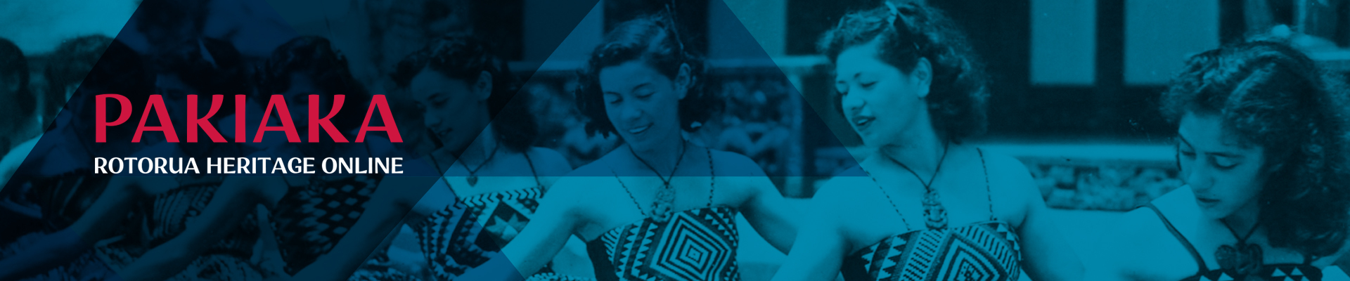 Carousel image of Ms 158/9: Postcard showing Māori women performing song with actions and poi