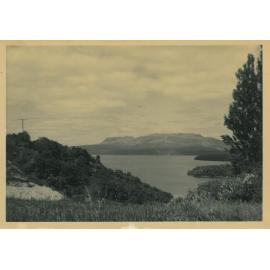 Photograph of Mount Tarawera, 1961