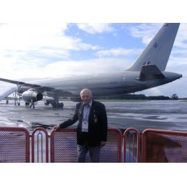 Photograph of David Daniel at Whenuapai