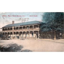 Postcard showing "Palace Hotel"