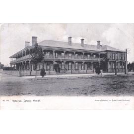 Postcard showing "The Grand Hotel"
