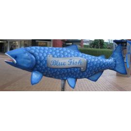 Photograph of "Blue Fish" by Angela Croft